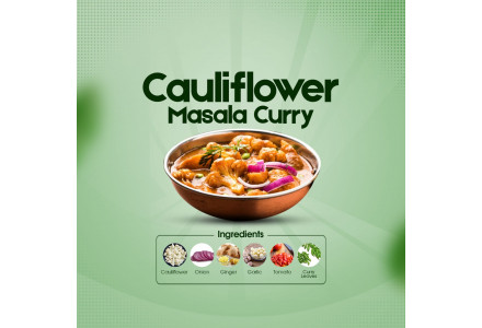 Instant  Cauliflower Masala Curry Kit